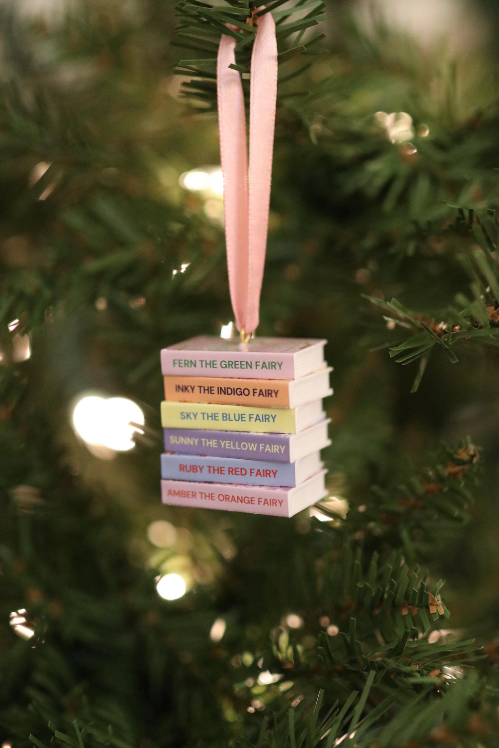 Rainbow Magic Mini Book Ornament