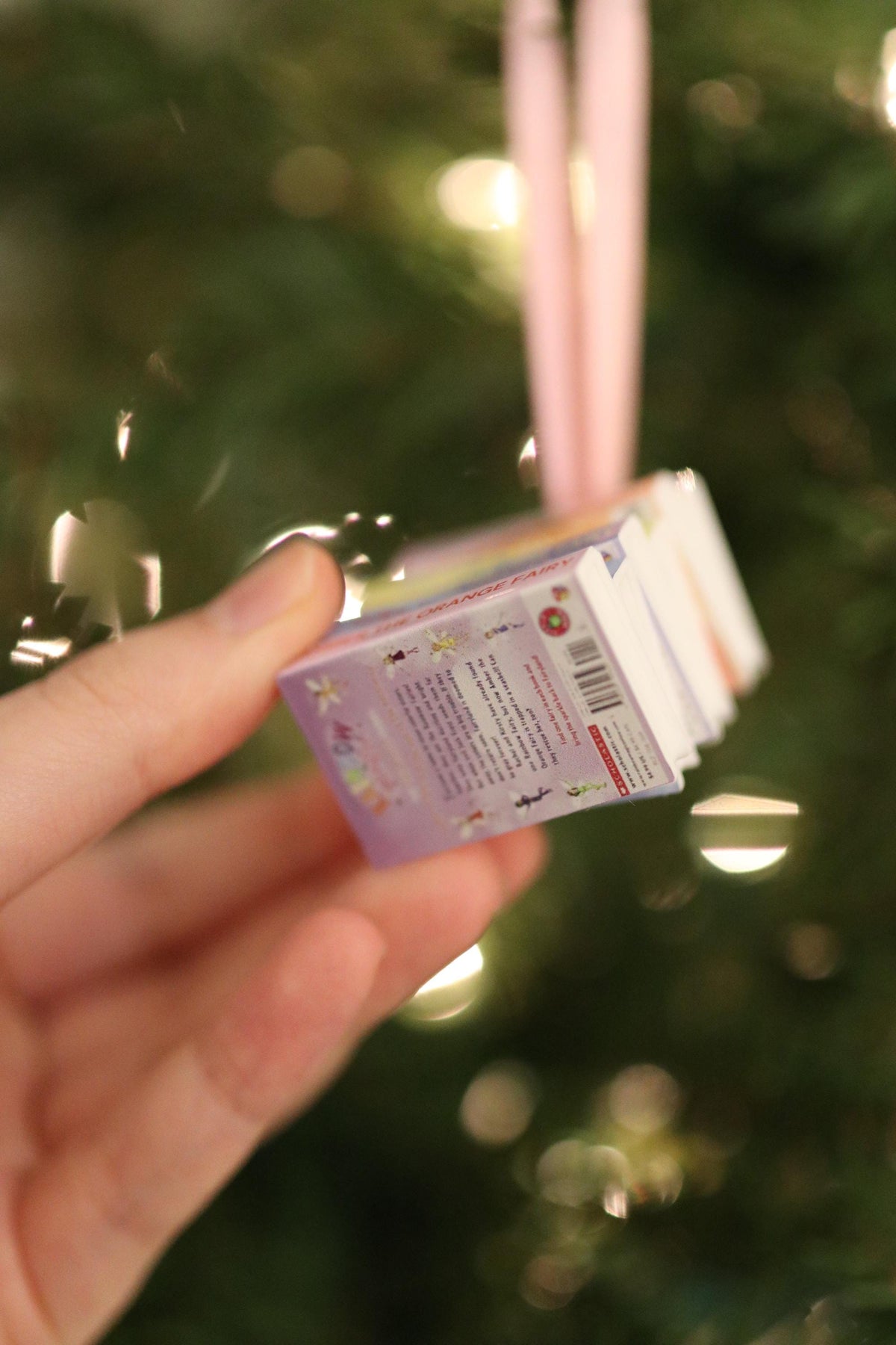 Rainbow Magic Mini Book Ornament