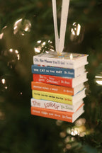 Dr. Suess Books Mini Book Ornament