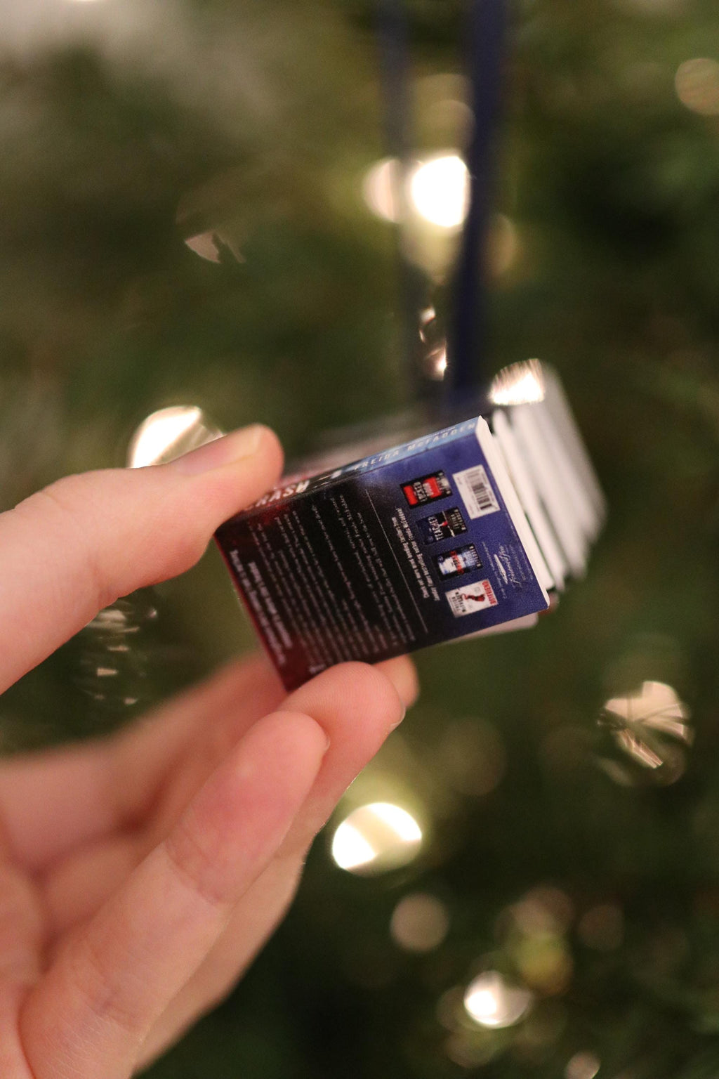 Freida McFadden Mini Book Ornament