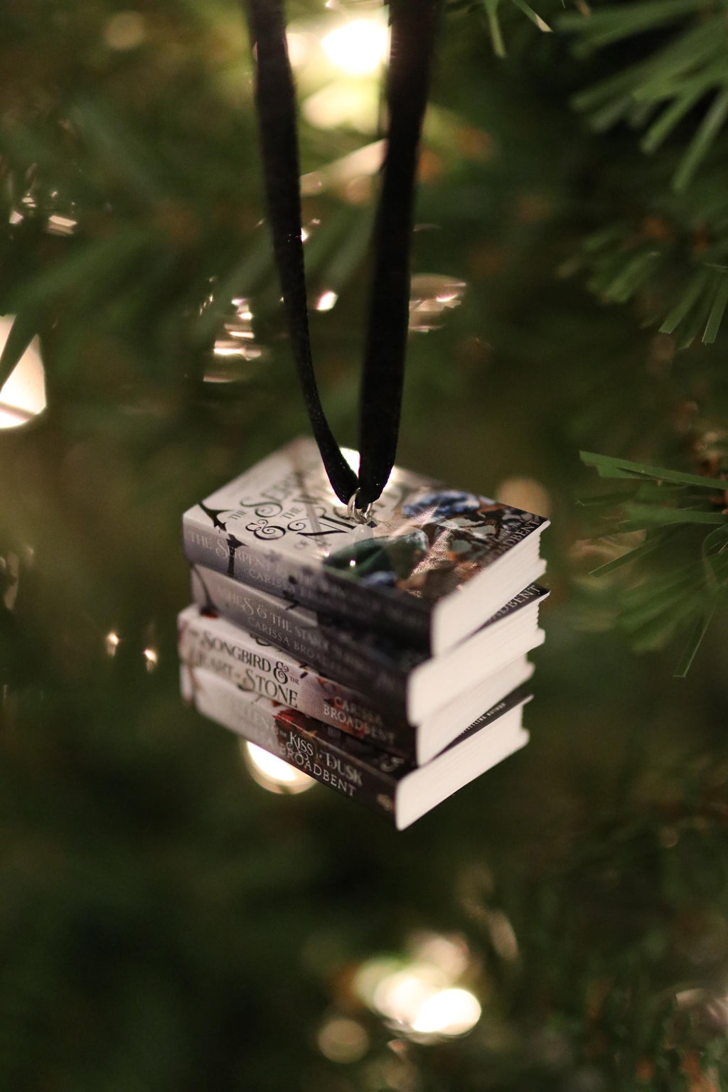 The Serpent and the Wings of Night Mini Book Ornament