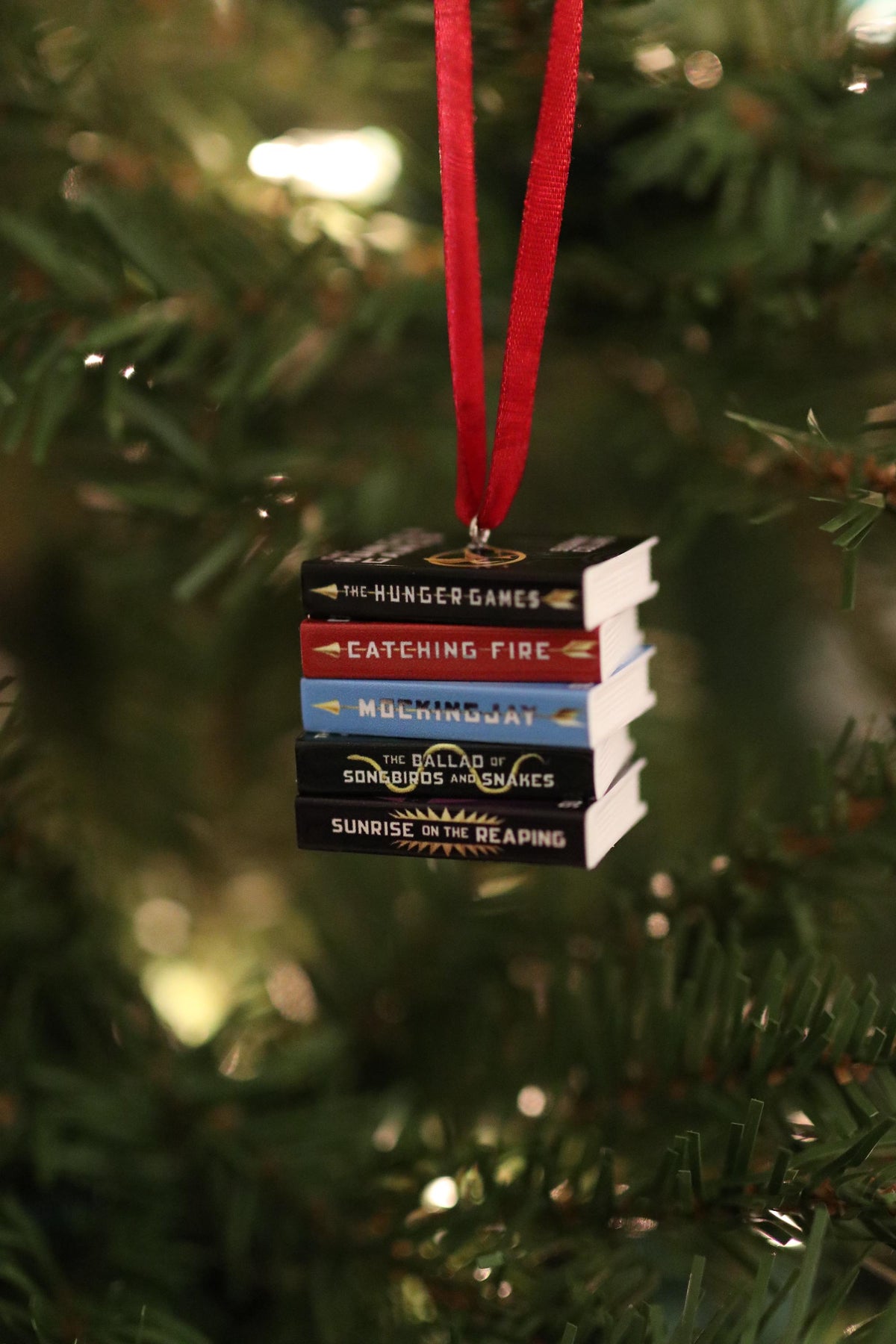 The Hunger Games Mini Book Ornament