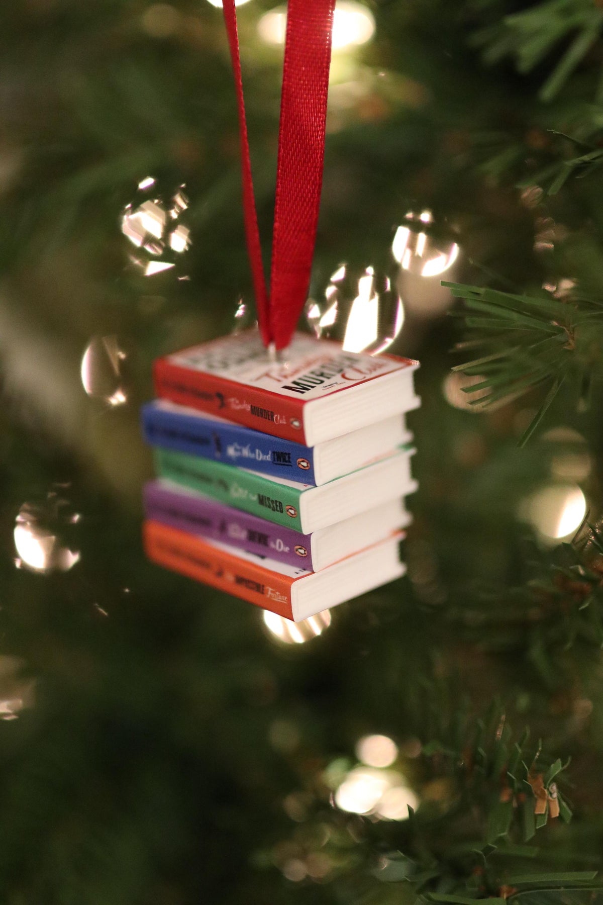 The Thursday Murder Club Mini Book Ornament