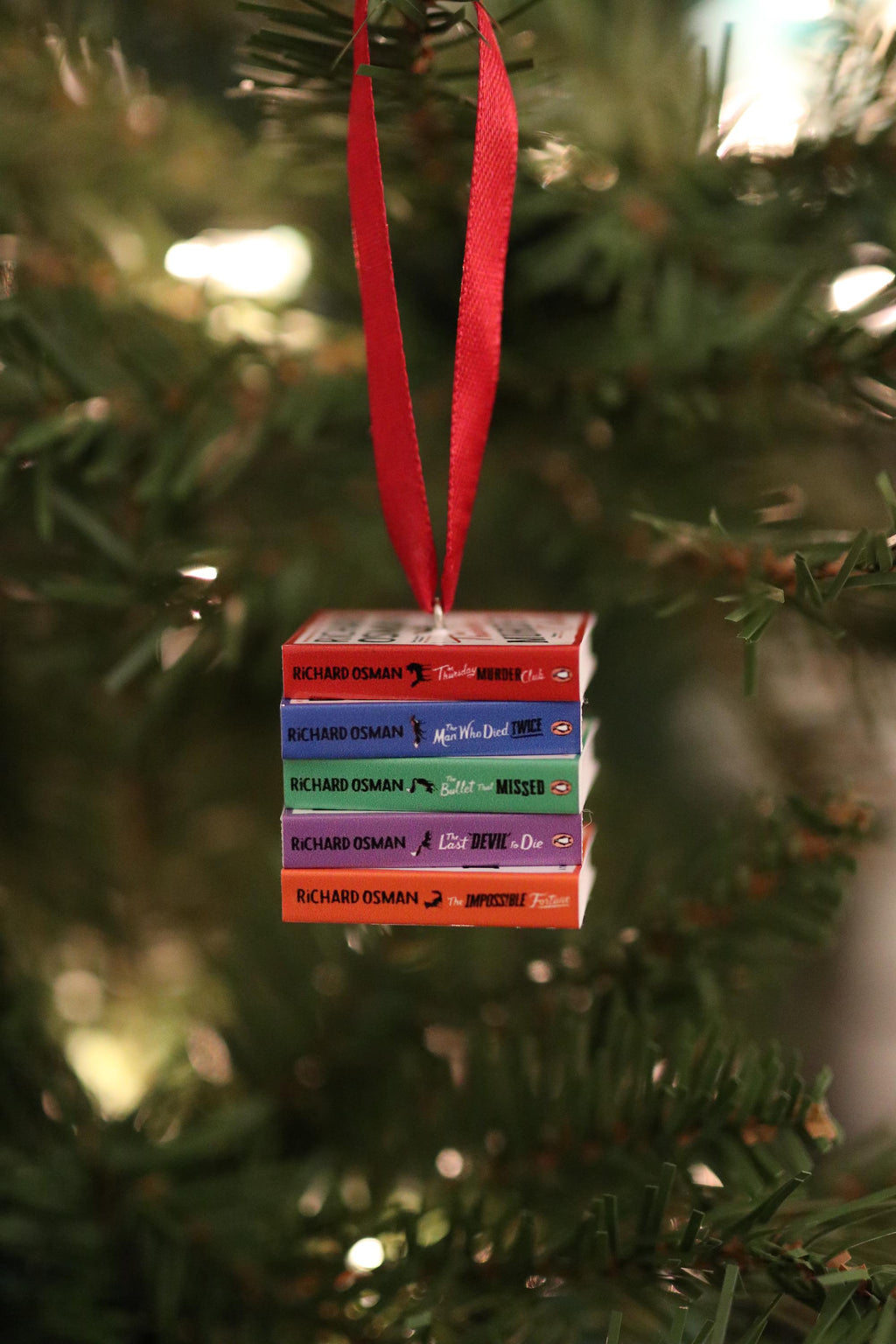 The Thursday Murder Club Mini Book Ornament