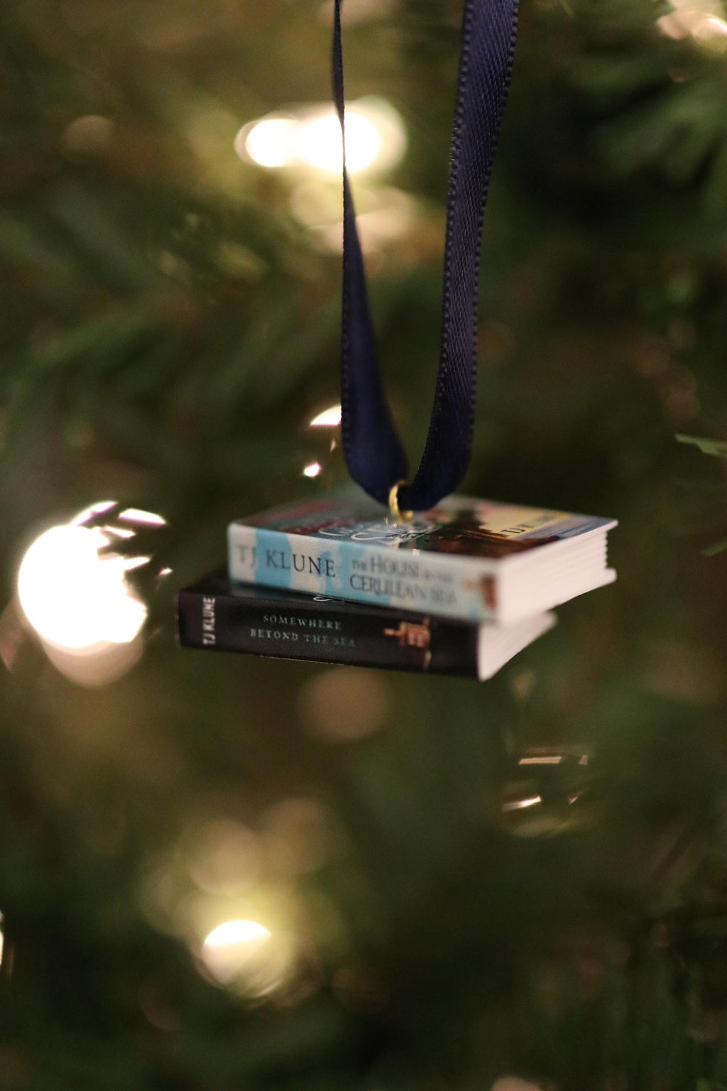 The House in the Cerulean Sea Mini Book Ornament