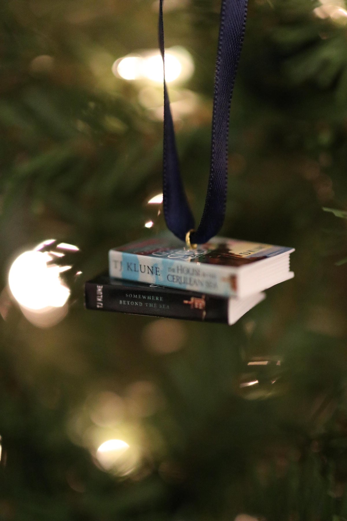 The House in the Cerulean Sea Mini Book Ornament