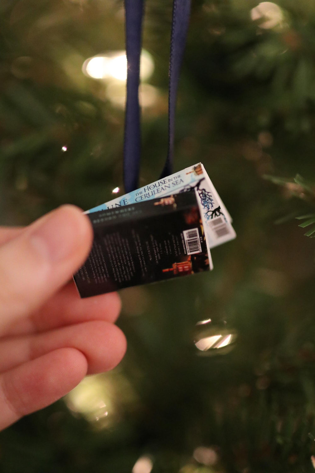 The House in the Cerulean Sea Mini Book Ornament