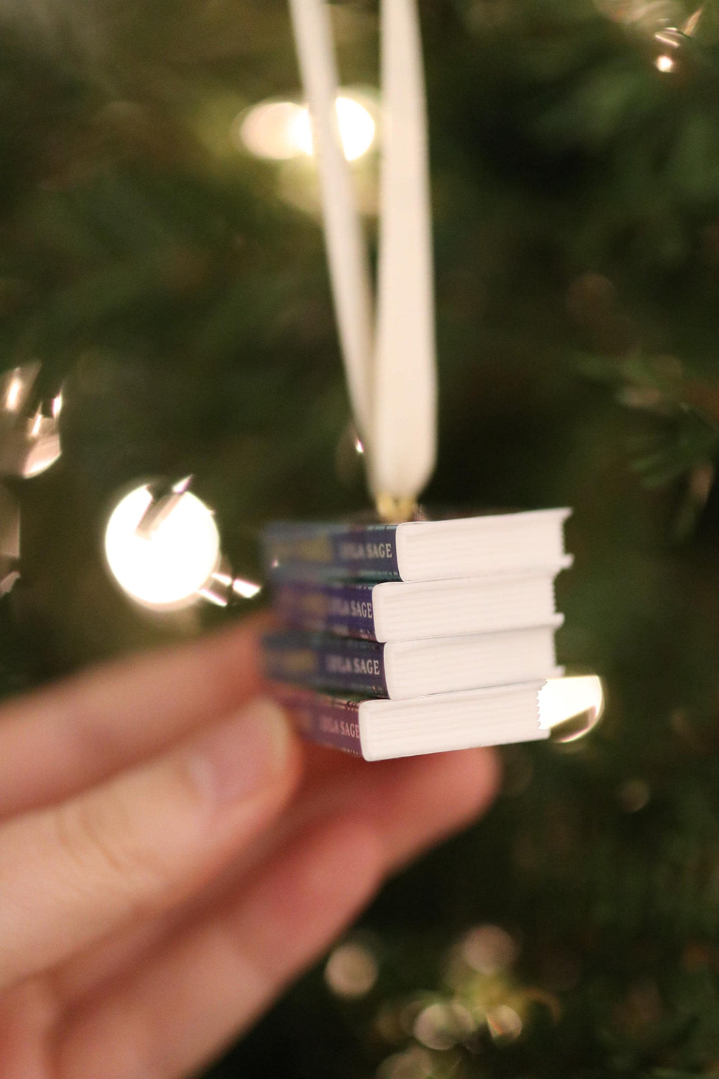 Done and Dusted Mini Book Ornament