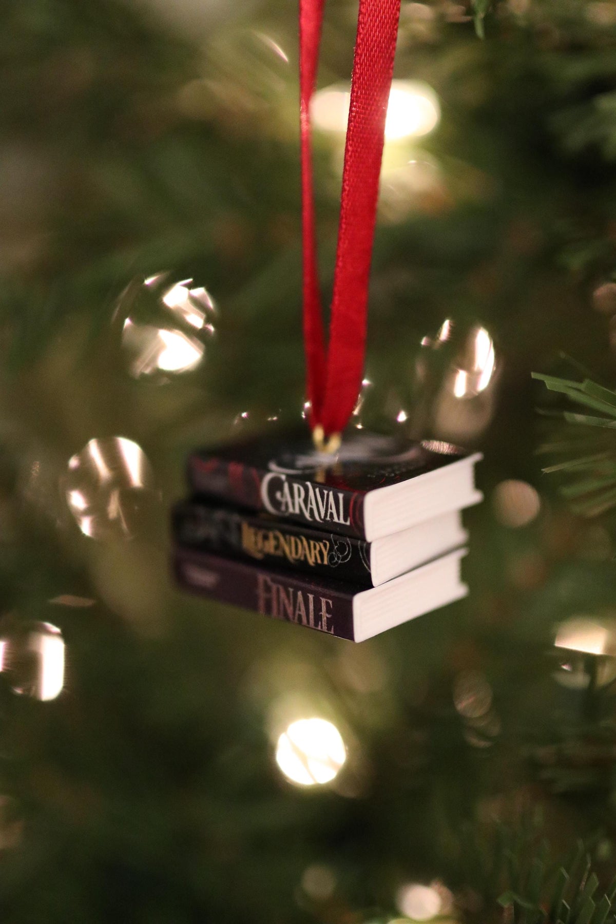 Caraval Mini Book Ornament