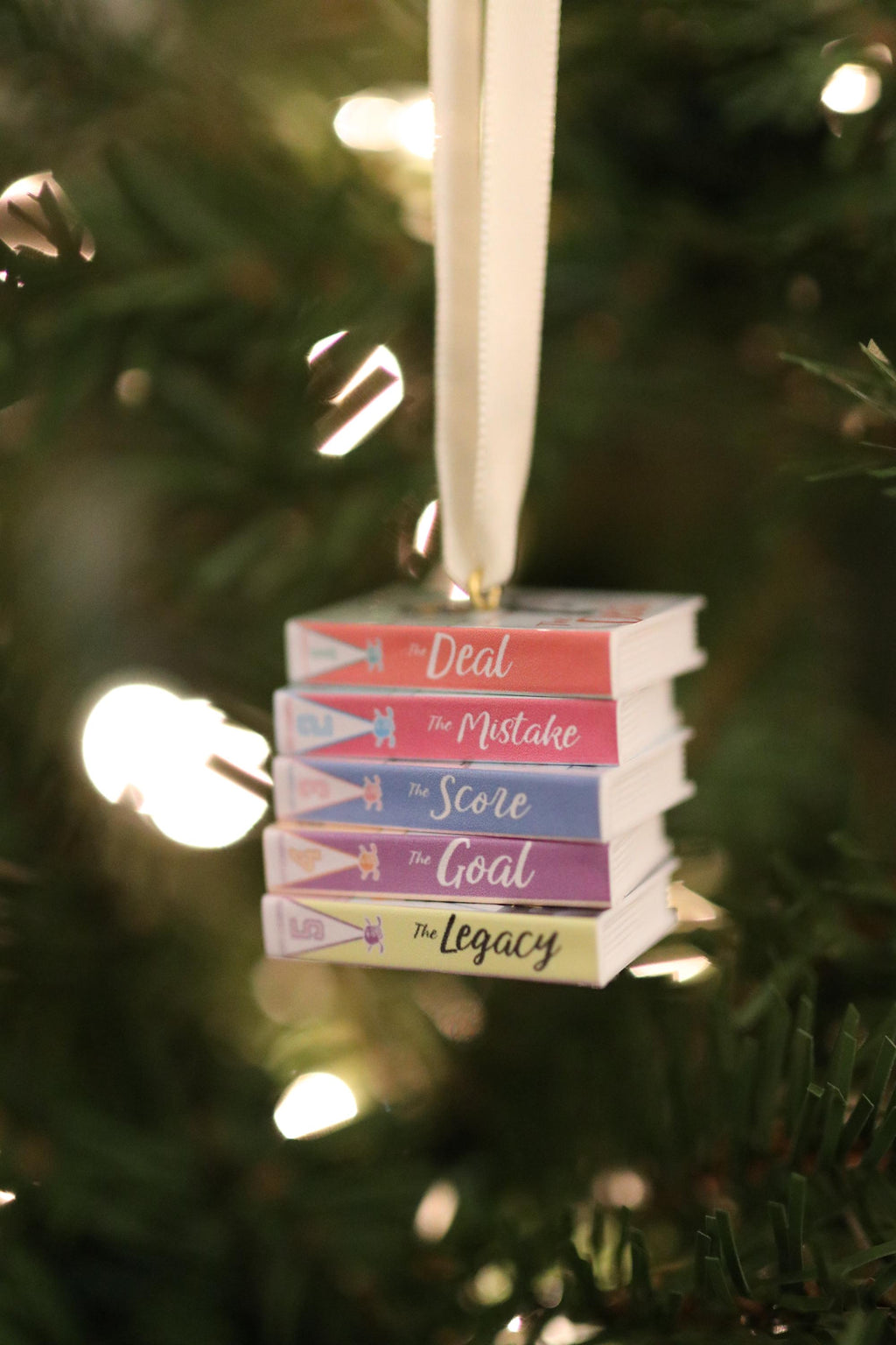 Off Campus Mini Book Ornament