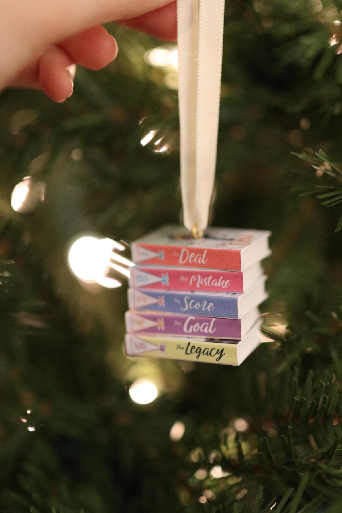 Off Campus Mini Book Ornament