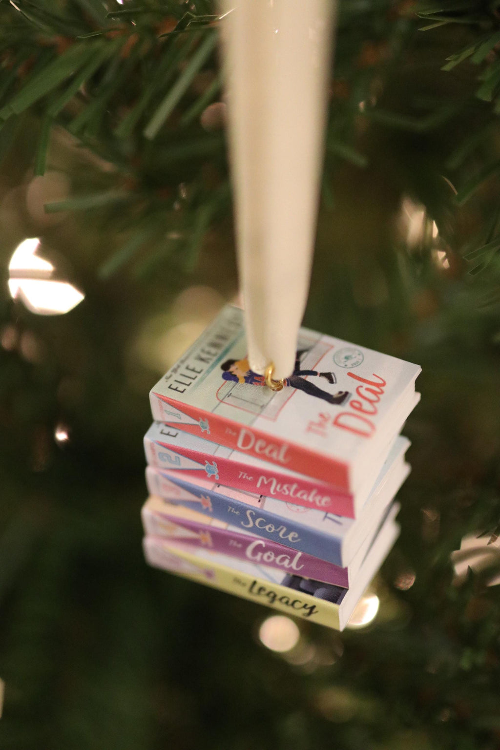 Off Campus Mini Book Ornament