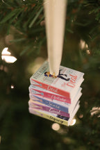 Off Campus Mini Book Ornament