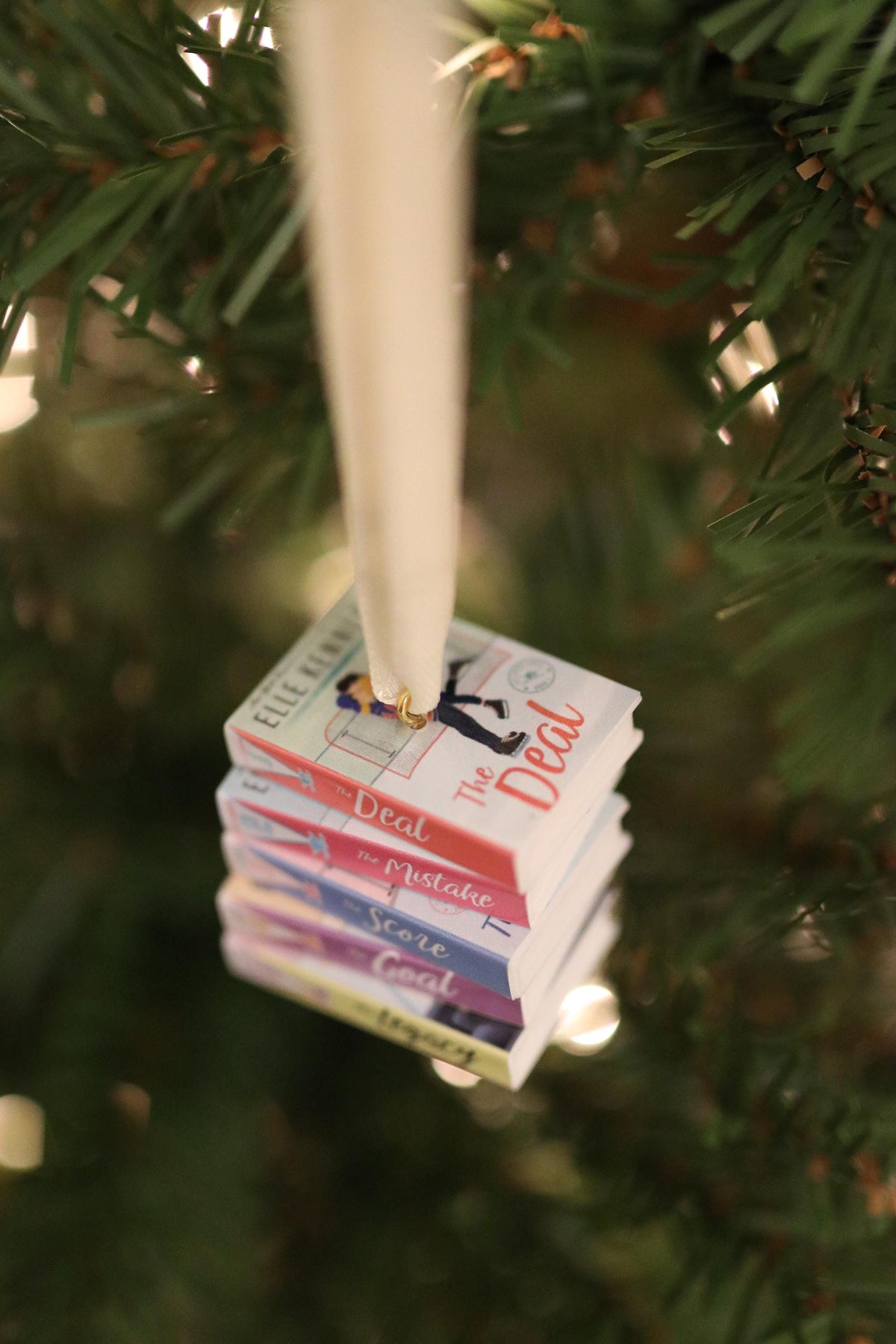 Off Campus Mini Book Ornament