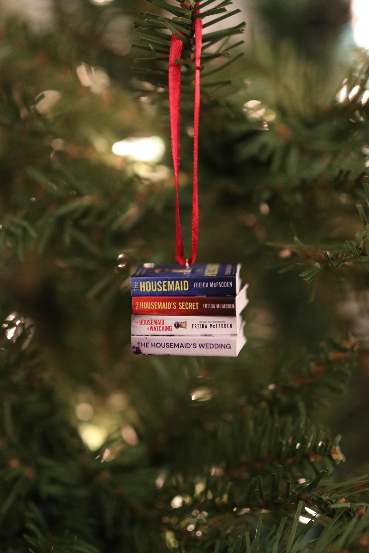 The Housemaid Mini Book Ornament