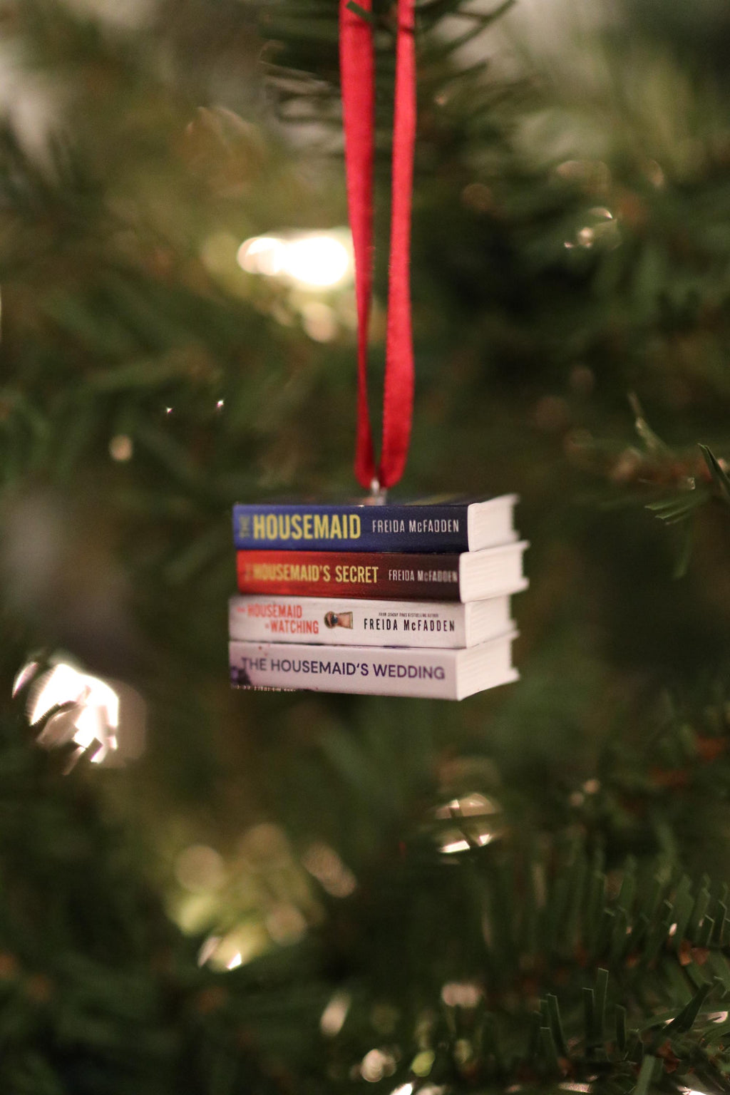The Housemaid Mini Book Ornament