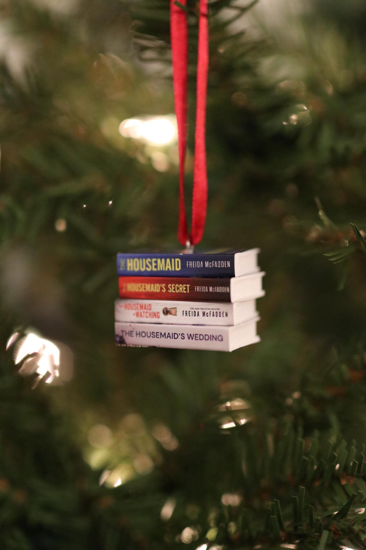 The Housemaid Mini Book Ornament