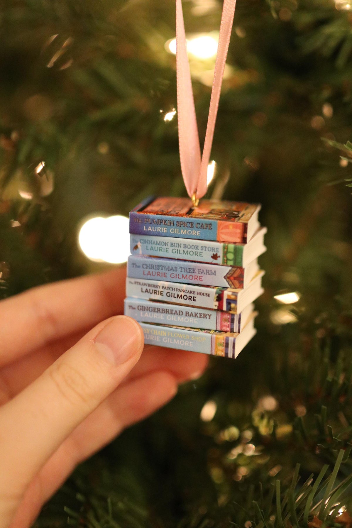 Dream Harbor Mini Book Ornament