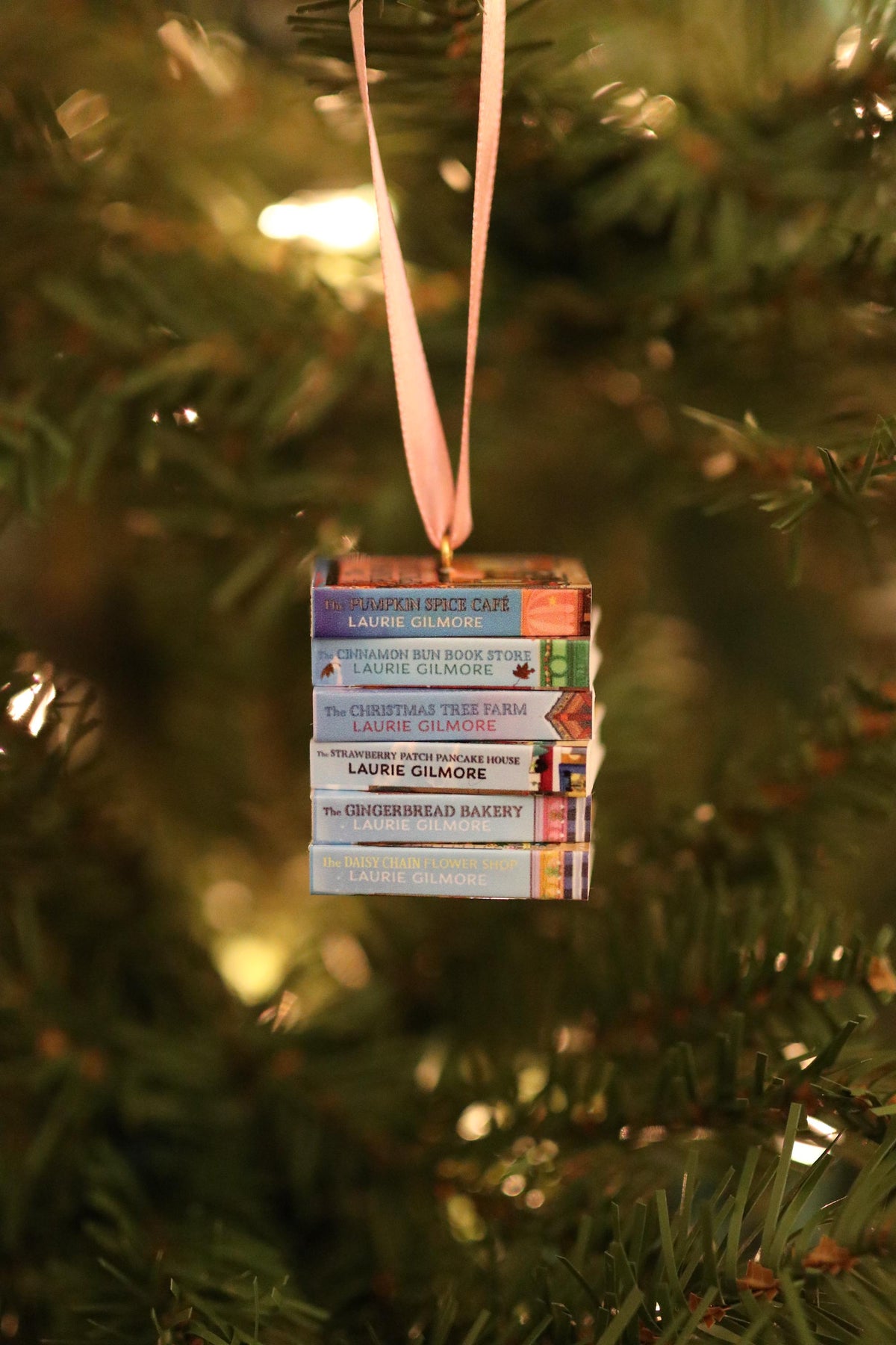 Dream Harbor Mini Book Ornament