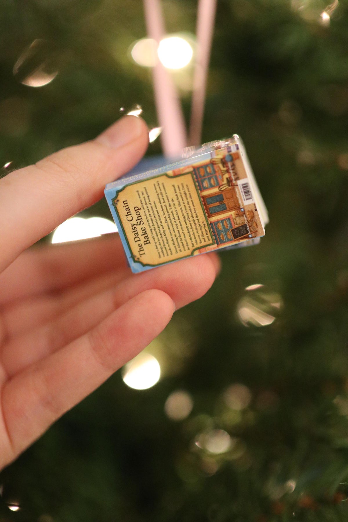 Dream Harbor Mini Book Ornament