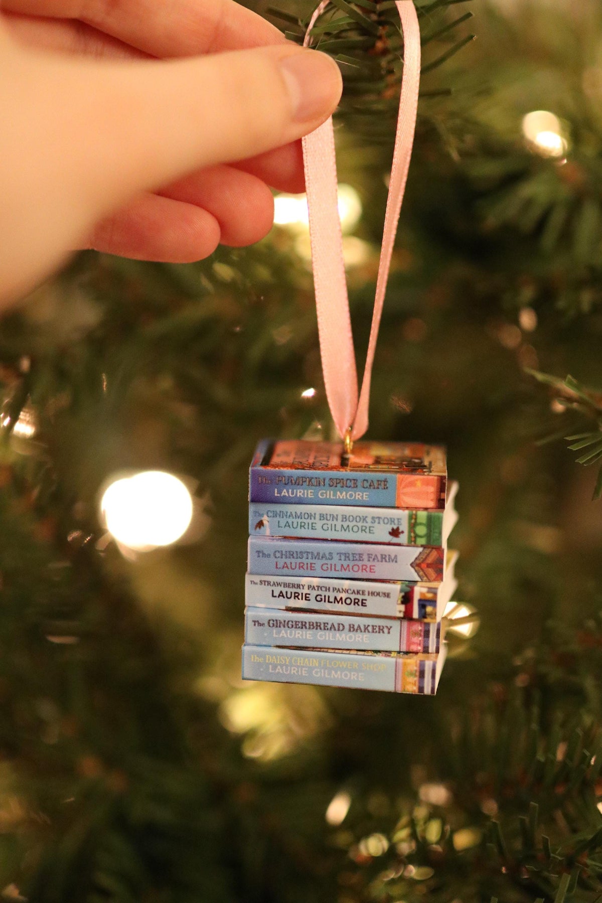 Dream Harbor Mini Book Ornament