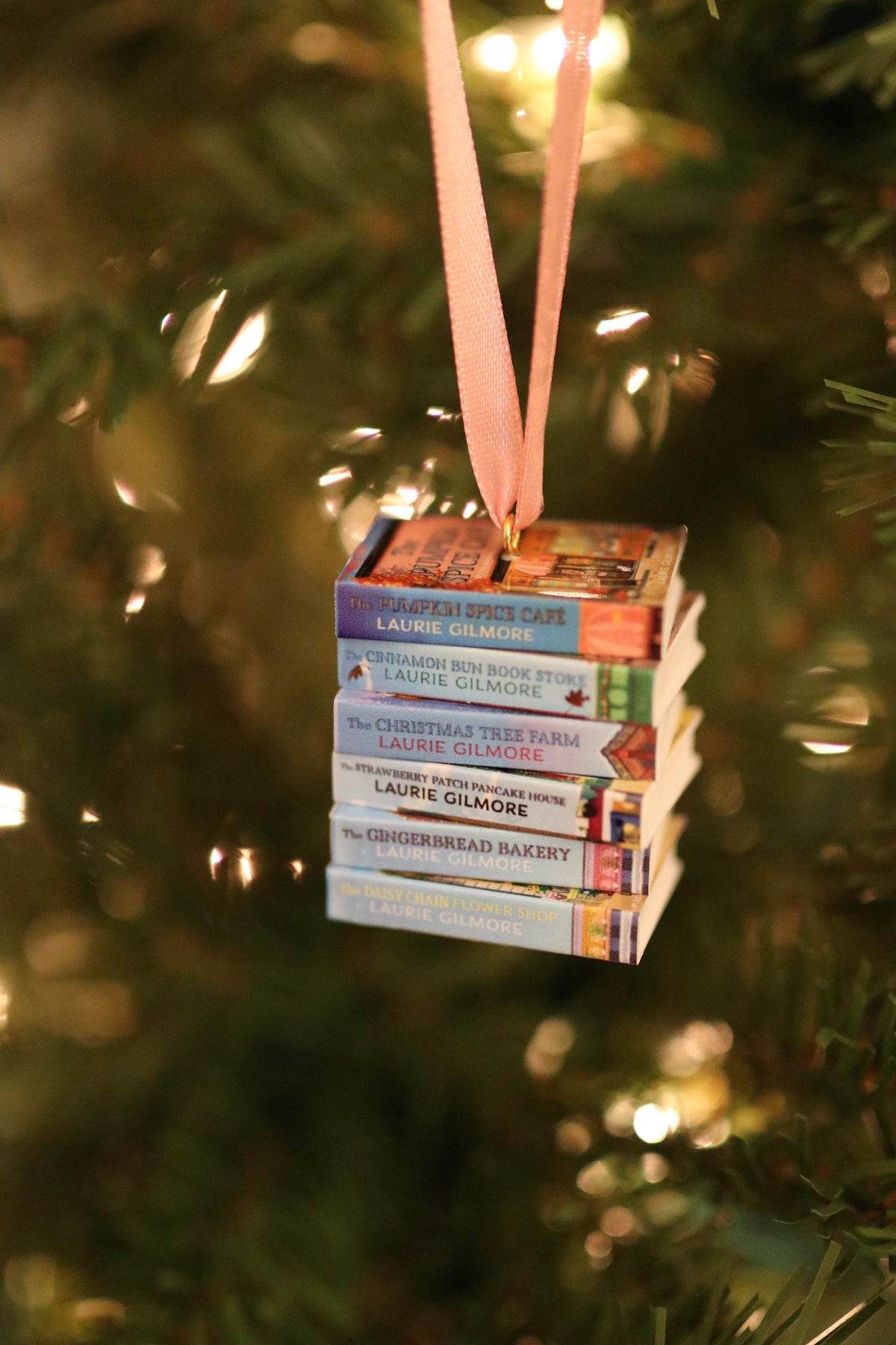 Dream Harbor Mini Book Ornament