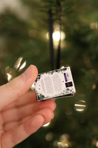 Powerless Mini Book Ornament