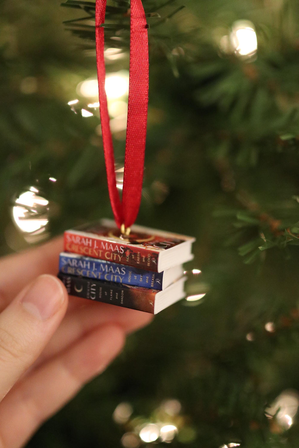 Crescent City Mini Book Ornament