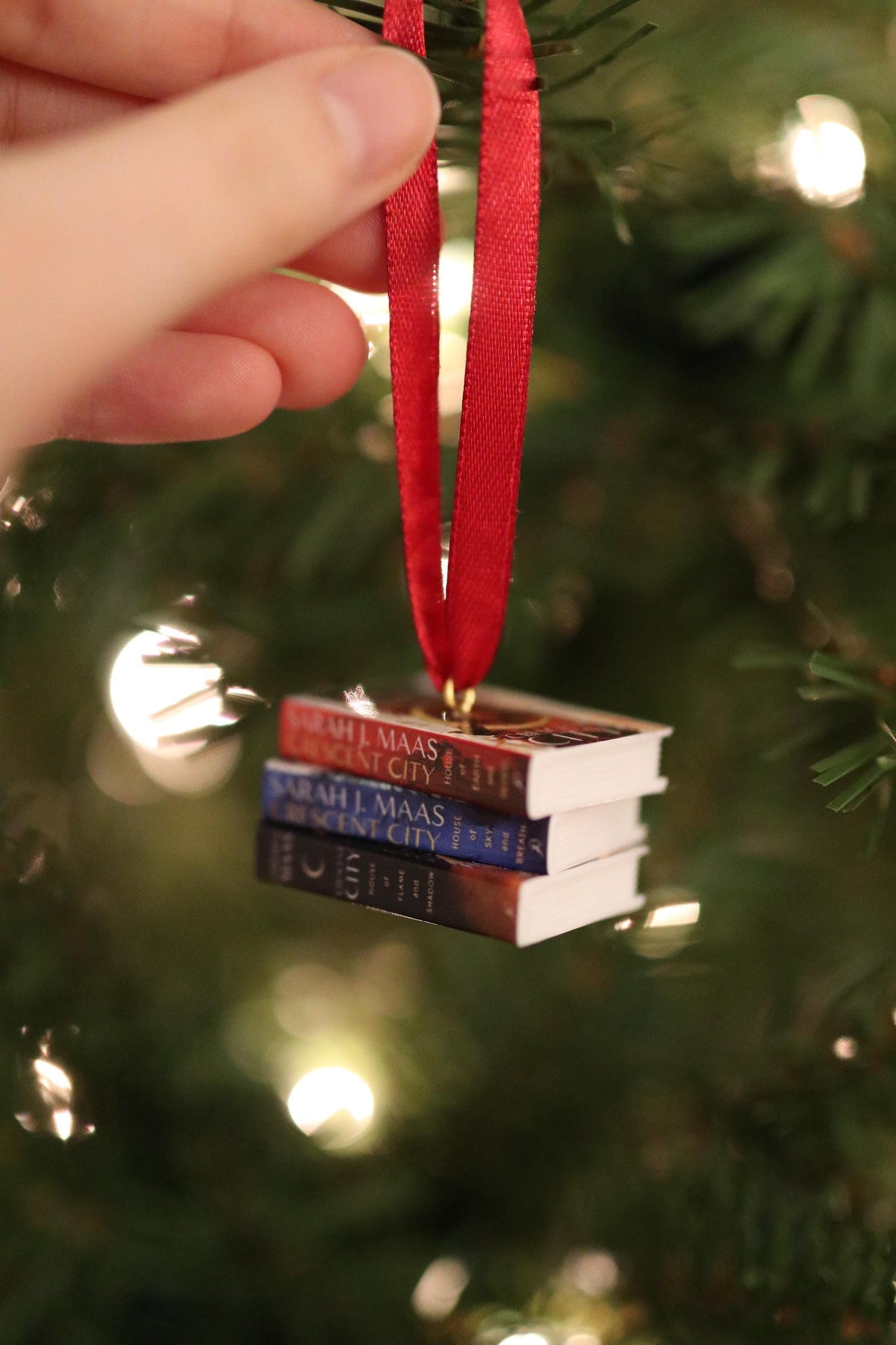 Crescent City Mini Book Ornament