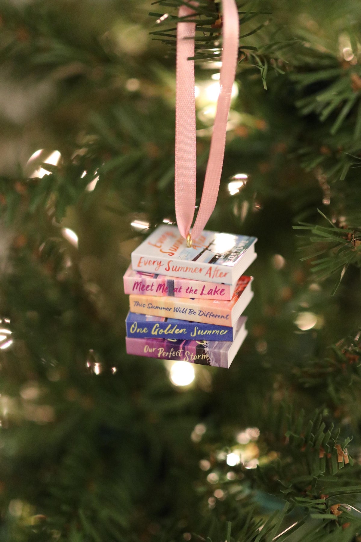 Every Summer After Mini Book Ornament
