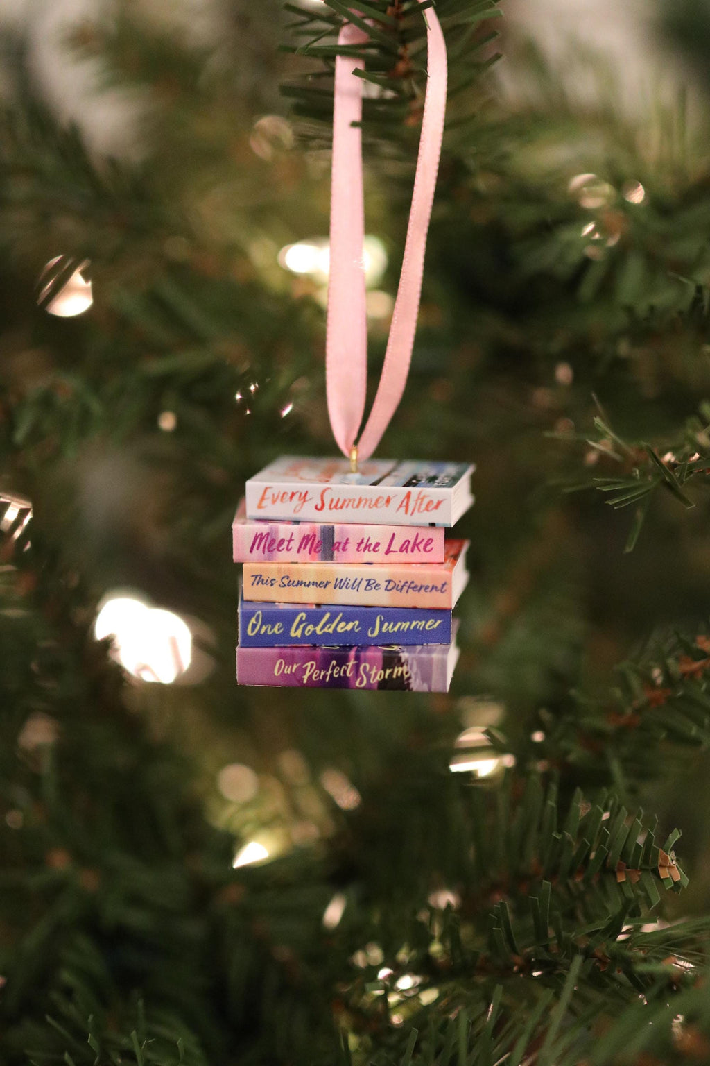 Every Summer After Mini Book Ornament