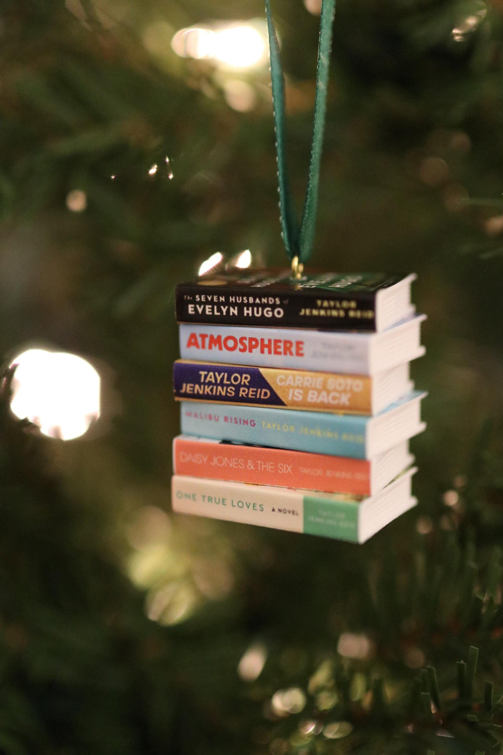 Taylor Jenkins Reid Mini Book Ornament