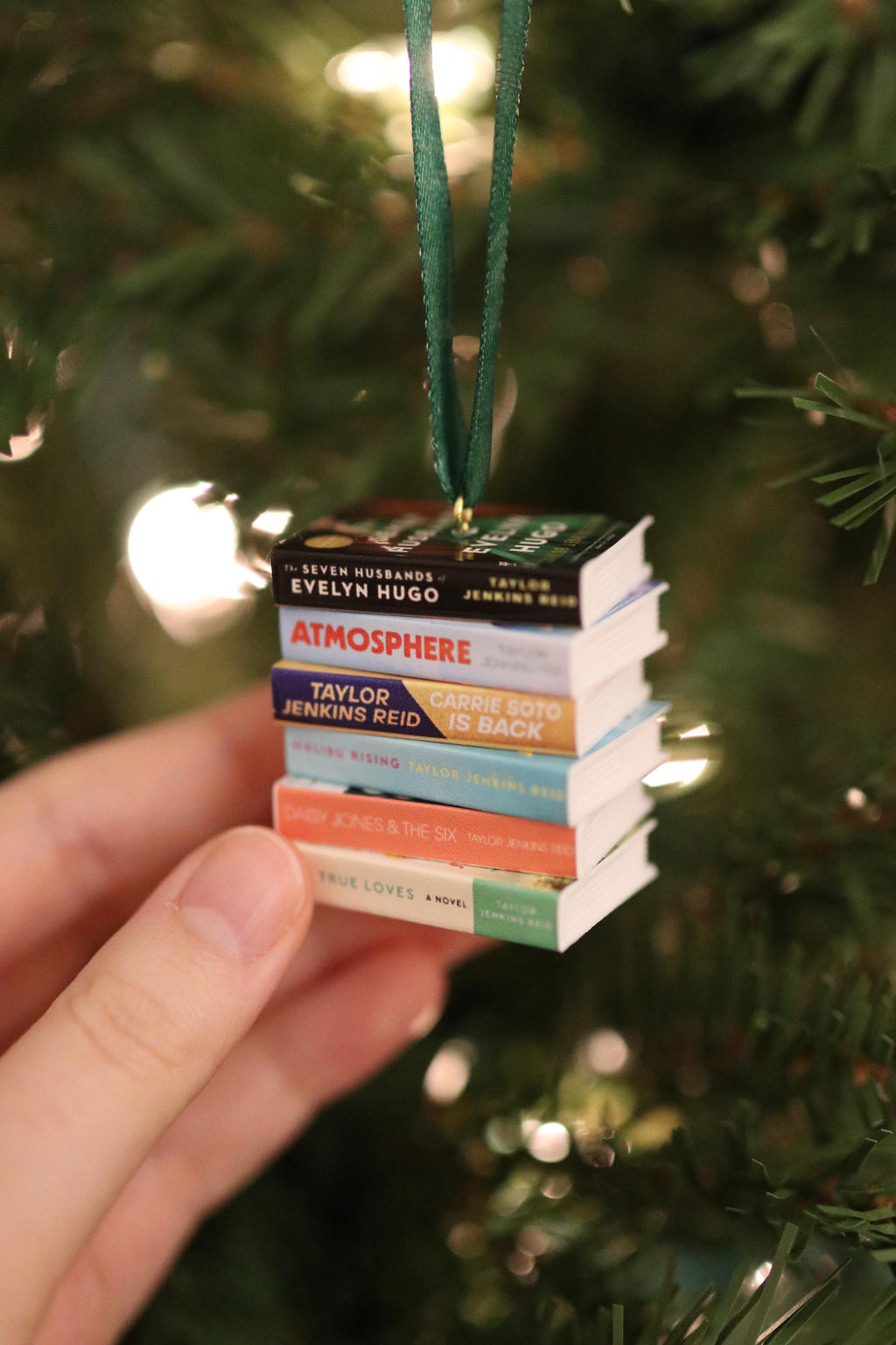 Taylor Jenkins Reid Mini Book Ornament