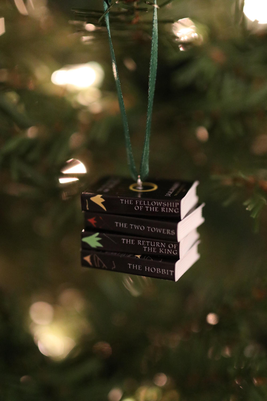 LOTR Mini Book Ornament