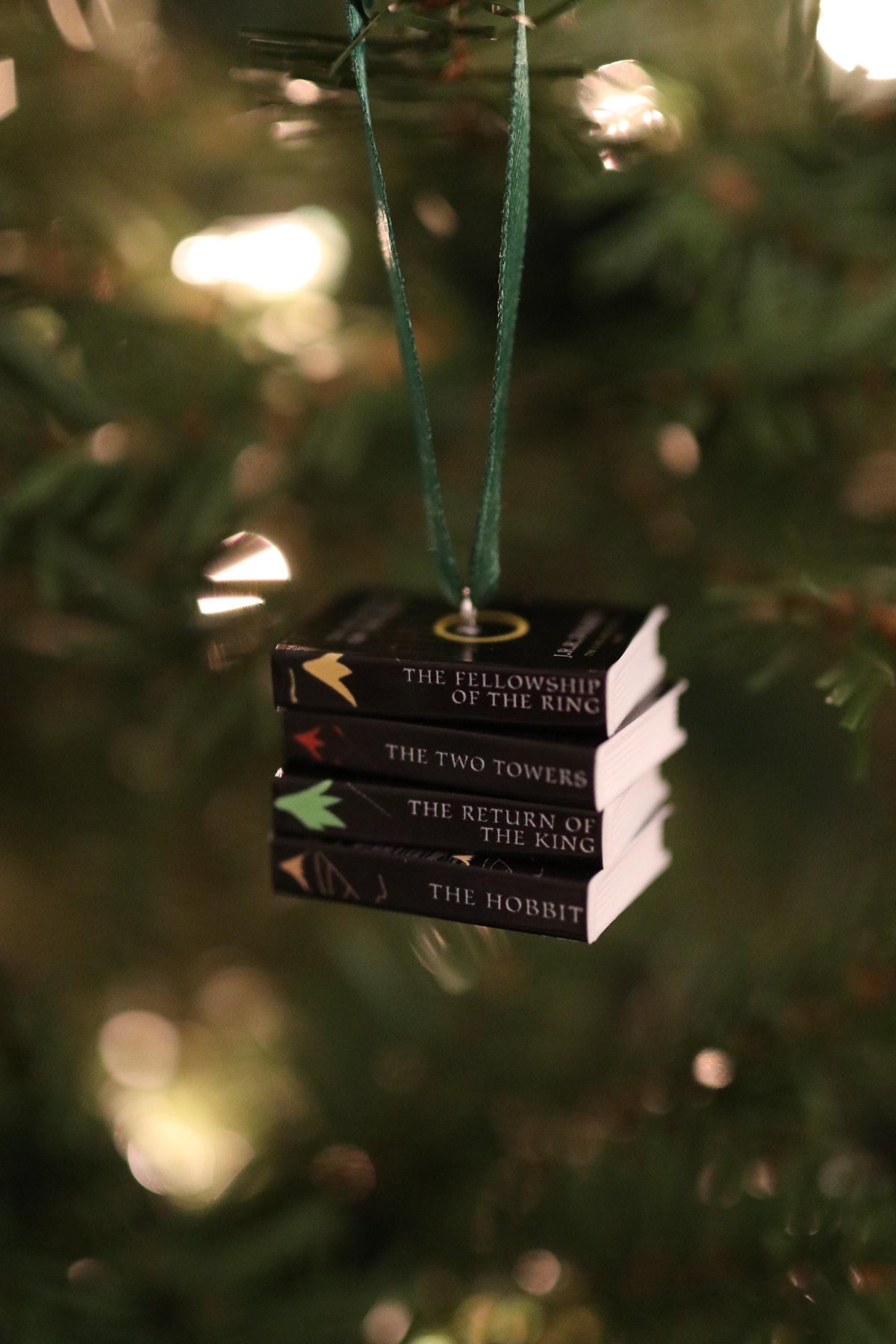 LOTR Mini Book Ornament