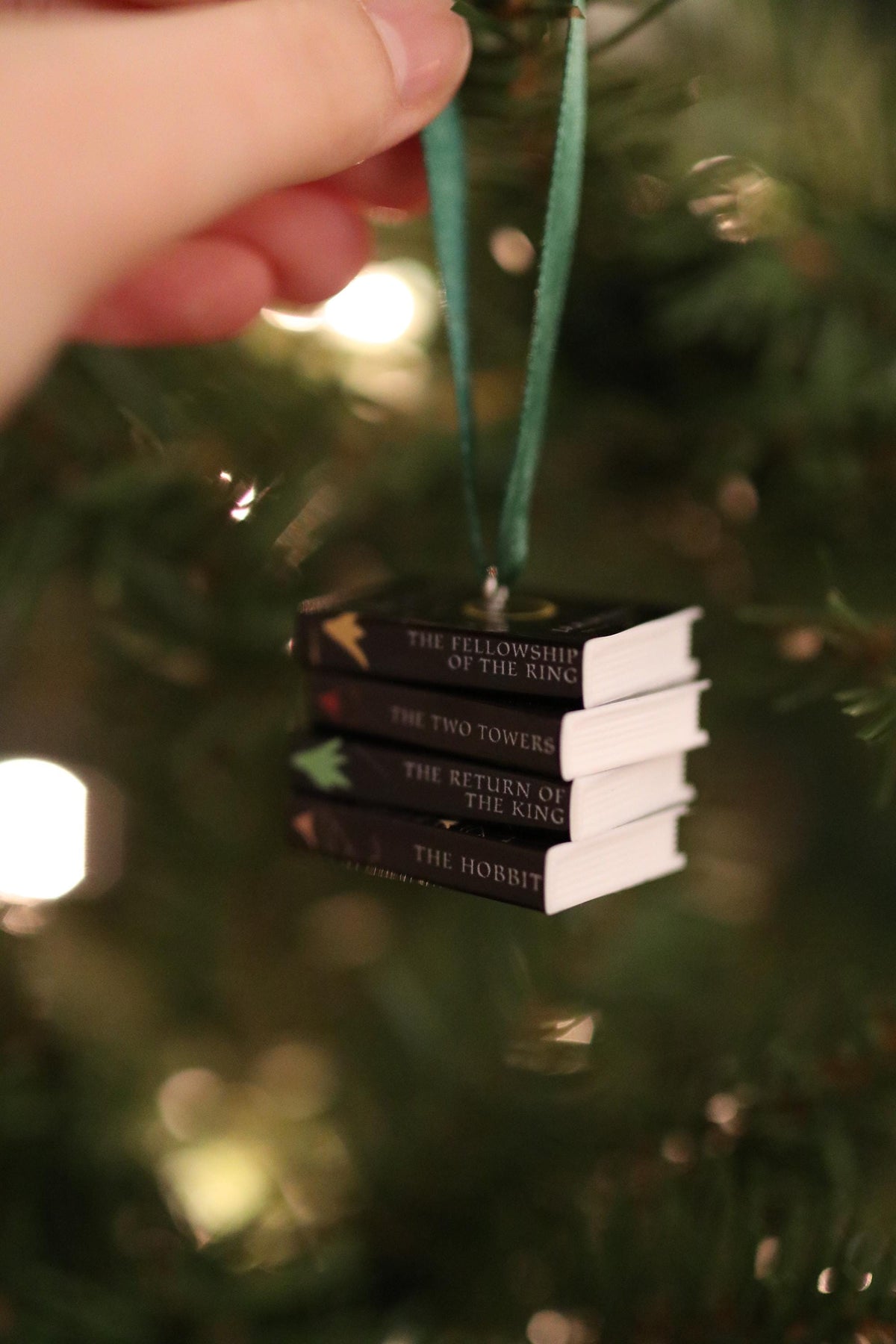 LOTR Mini Book Ornament