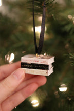 Alex Michaelides Mini Book Ornament