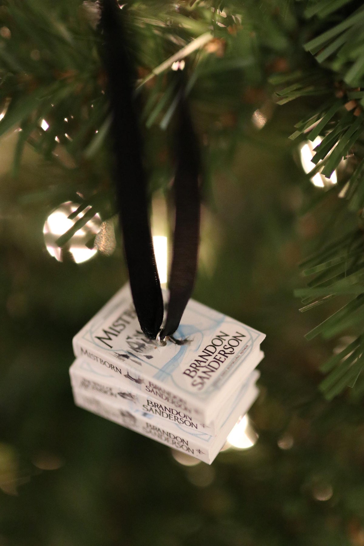 Mistborn Mini Book Ornament