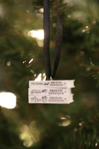 Mistborn Mini Book Ornament