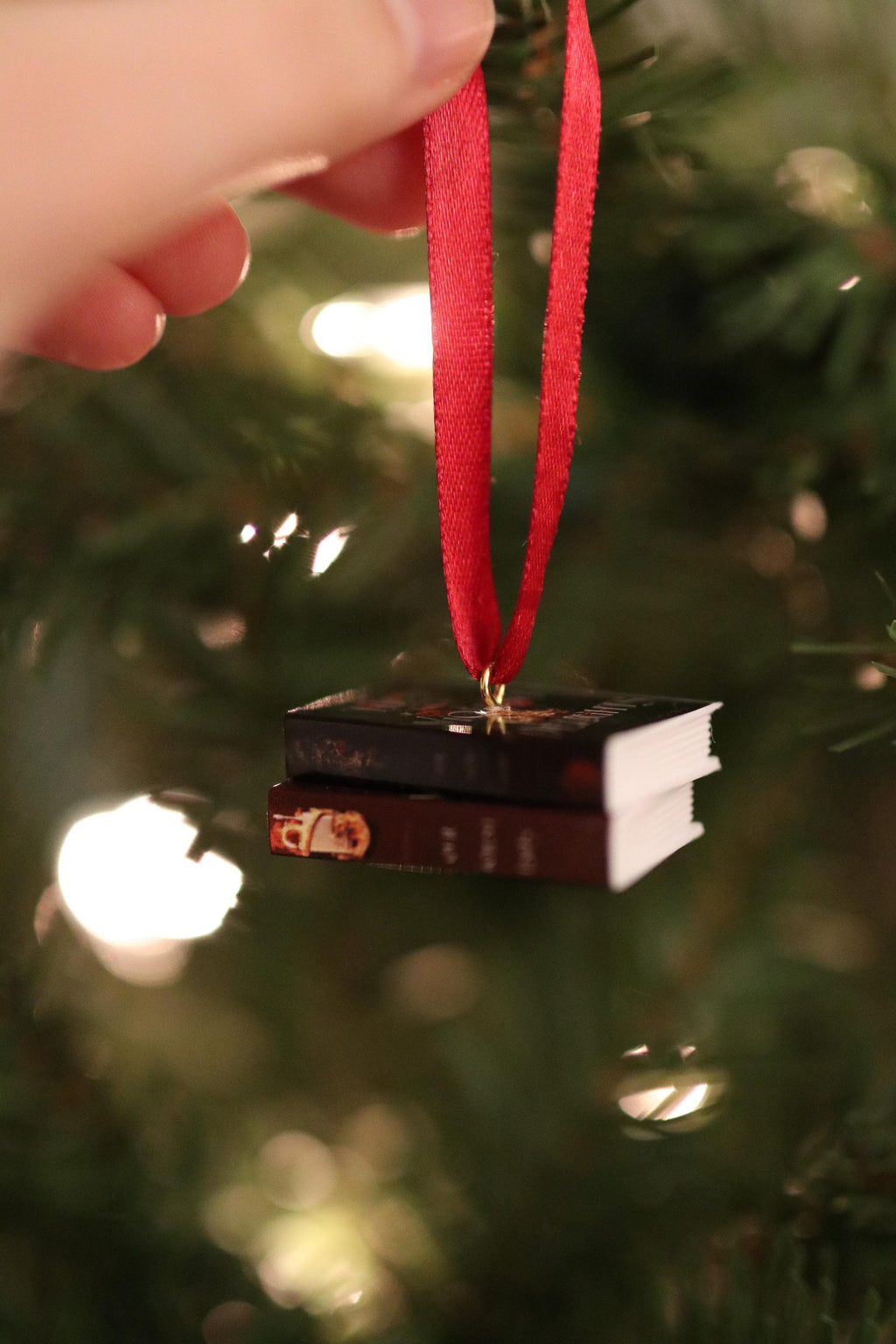 These Violent Delights Mini Book Ornament