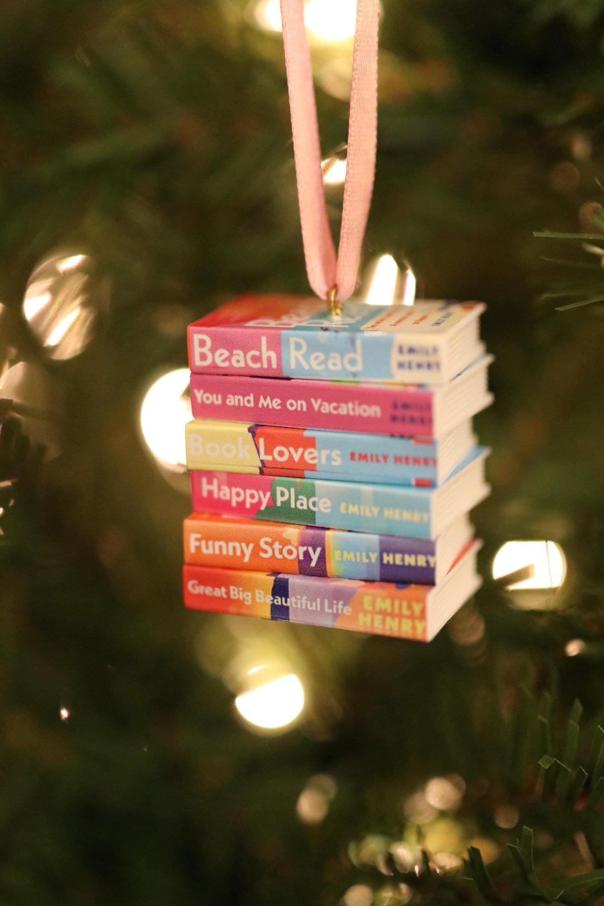 Emily Henry Mini Book Ornament