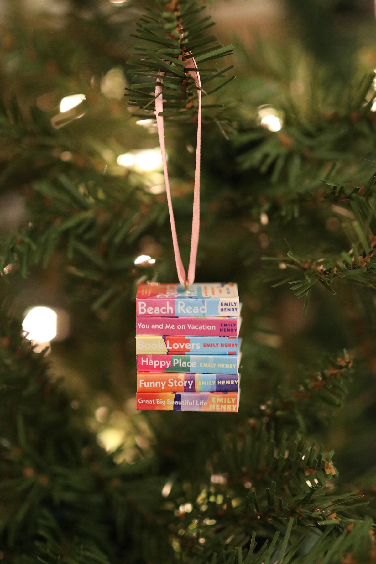 Emily Henry Mini Book Ornament