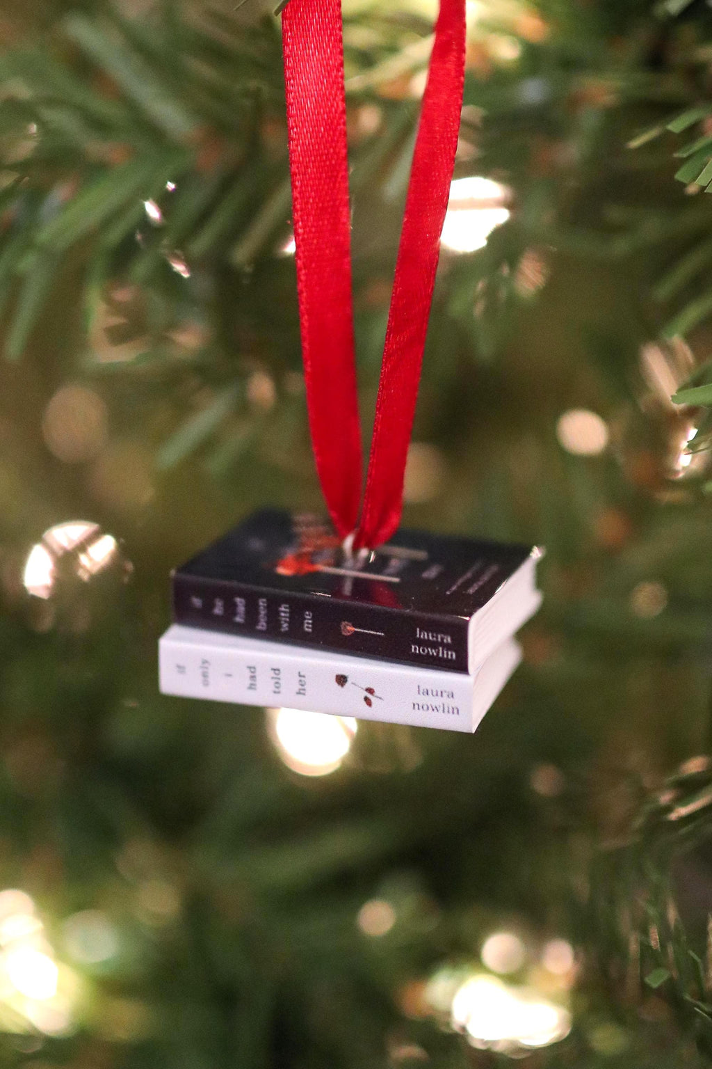 If He Had Been with Me Mini Book Ornament
