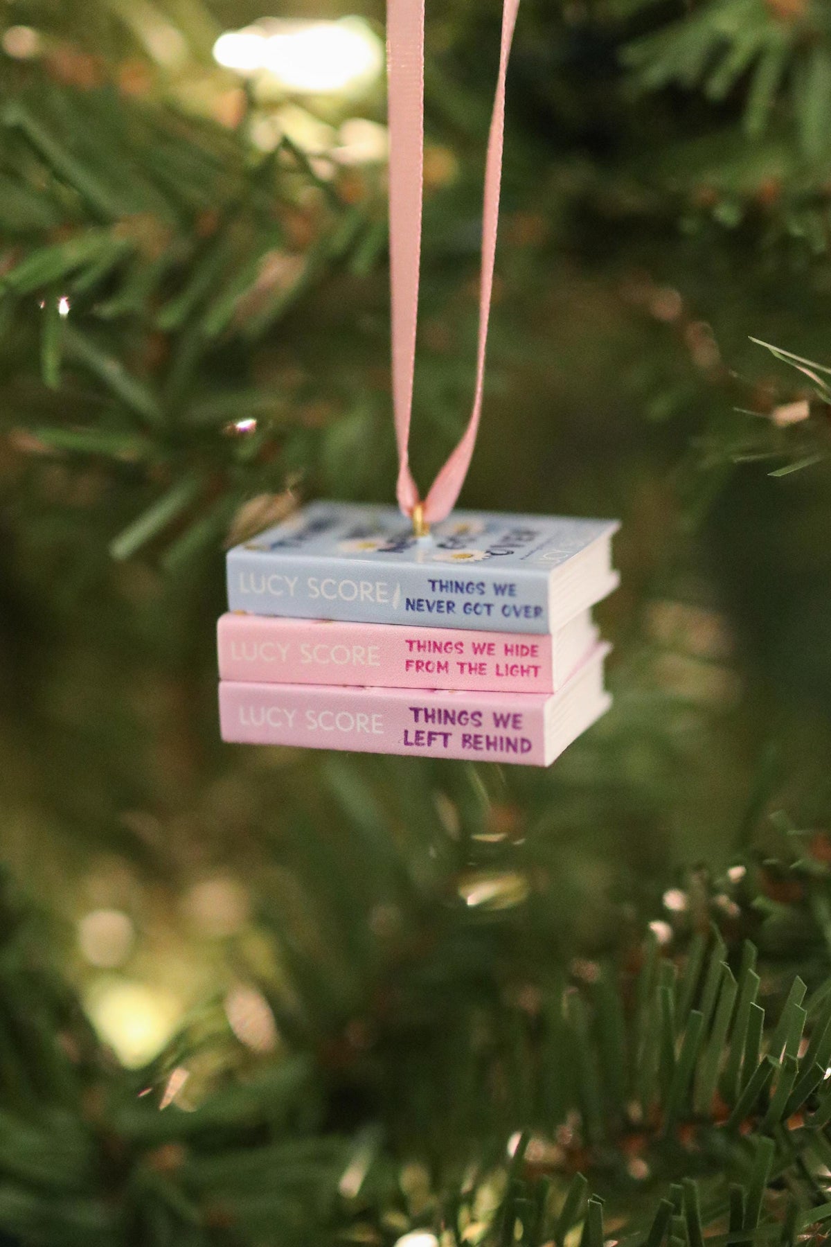 Knockemout Mini Book Ornament