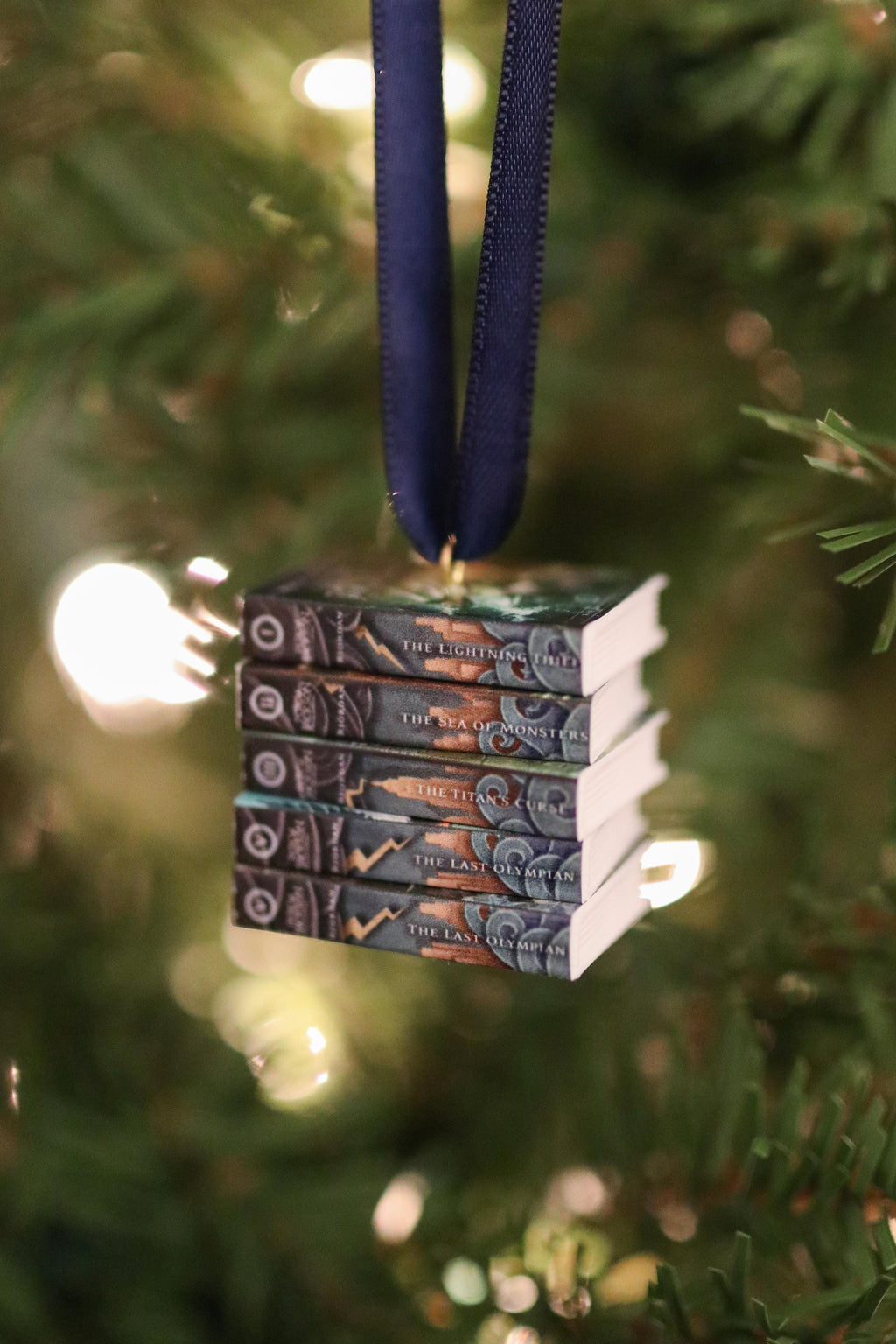 Percy Jackson Mini Book Ornament