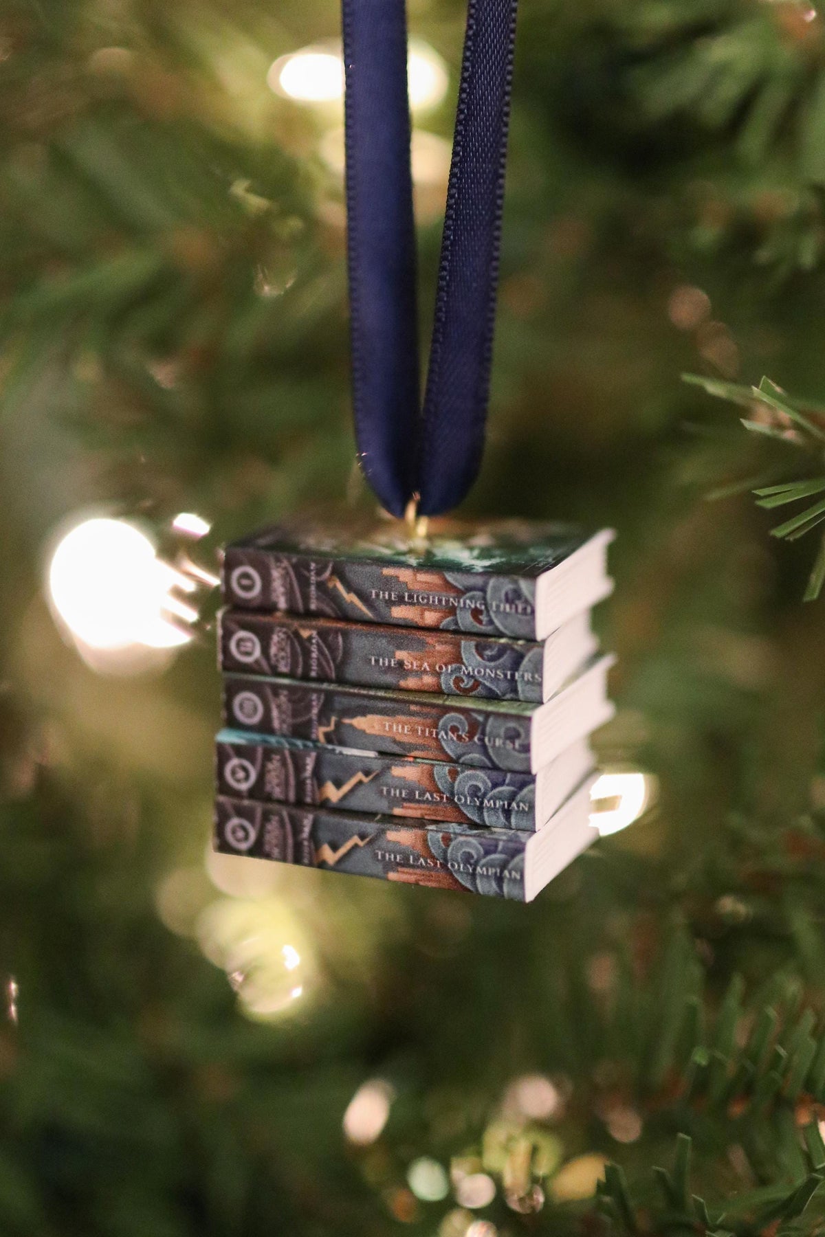 Percy Jackson Mini Book Ornament