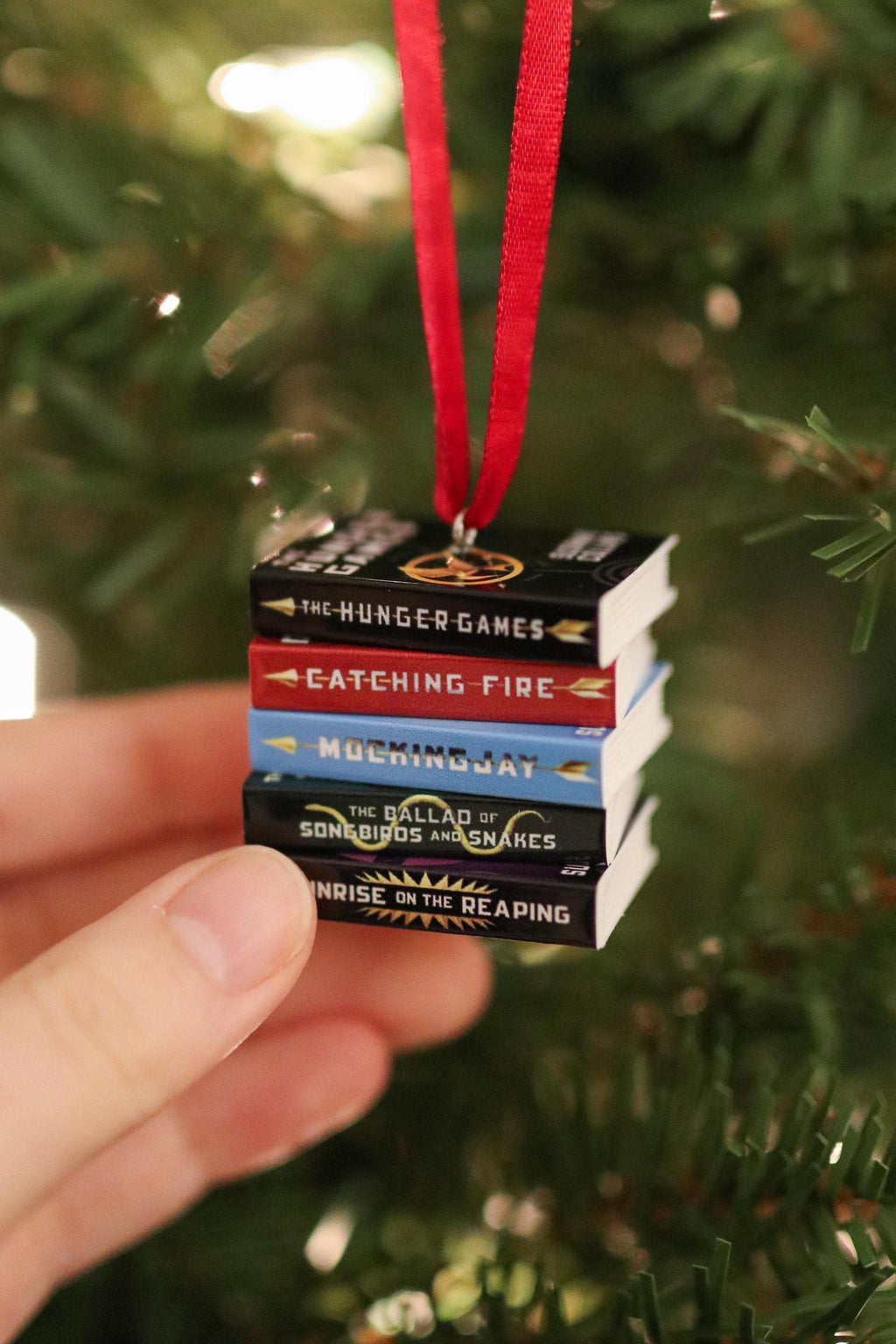 The Hunger Games Mini Book Ornament