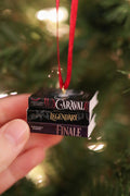 Caraval Mini Book Ornament