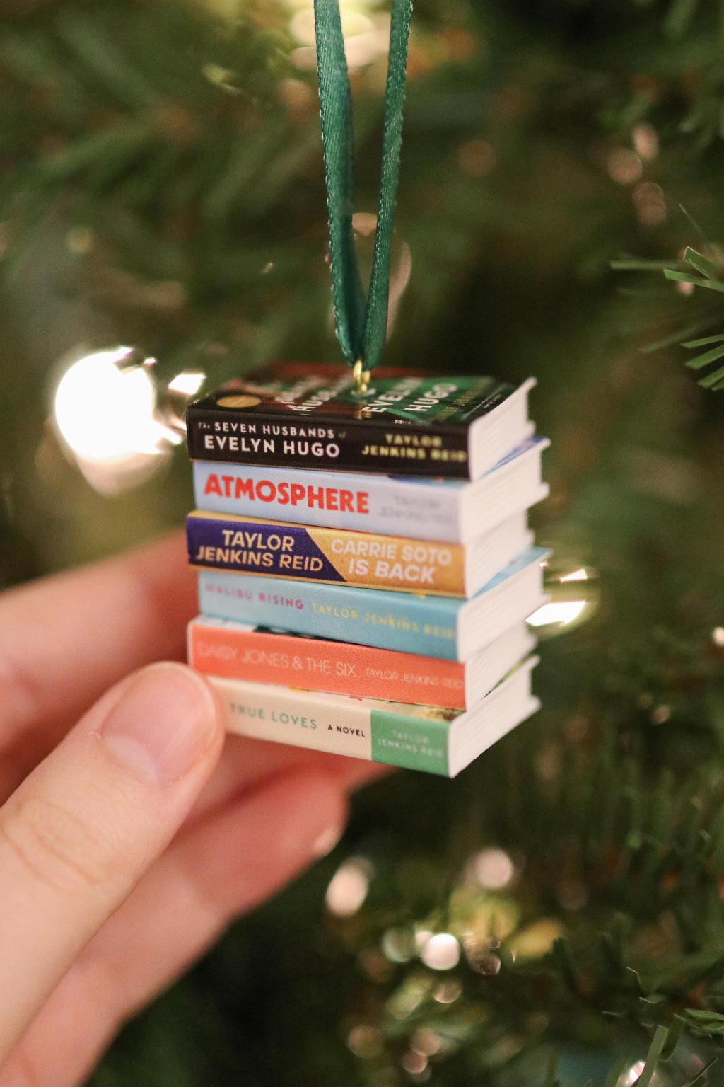 Taylor Jenkins Reid Mini Book Ornament