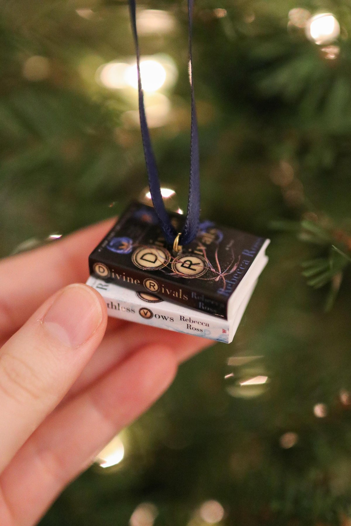 Divine Rivals Mini Book Ornament